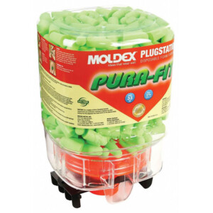 6844 MOLDEX PURAFIT SMALL EARPLUG DISPENSER BX=250PR 27db CL5