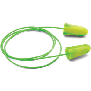 6622 MOLDEX GOIN GREEN EARPLUGS DISPOSABLE CORDED BX=100PR