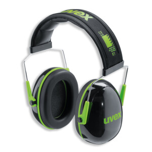 UVEX-K1 2610.001 DUAL SUSPENSION HEADBAND EARMUFFS 28db CL5