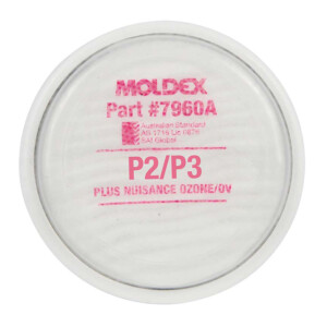 7960A MOLDEX P2/P3 FILTER DISK WITH NUIS ORG VAPOUR PK=2