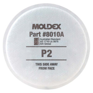 8010A MOLDEX FILTER WELD/FUME DUST/MIST P2 PRE FILTER BAG=5 PRS