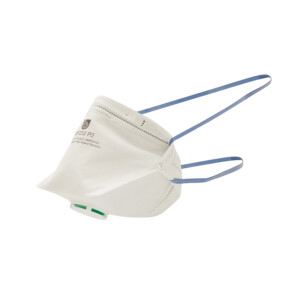 ARMOURWEAR HACCP P2 DISPOSABLE MASK FLAT FOLD VALVED BX=10
